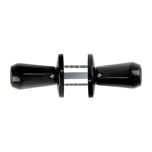 Ручки на розетте ABLOY Duetto 8/002 черная краска - Фото №3