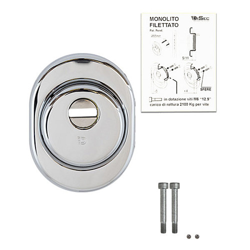 Протектор DISEC MONOLITO BD250 25 мм хром полірований - Фото №6