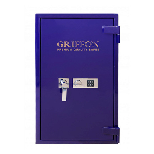 Сейф взломостойкий GRIFFON CLE III.110.E COMBI GLOSS BLUE - Фото №6