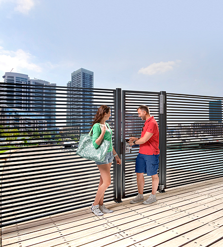 Доводчик-петля для калитки LOCINOX Mammoth180 серый - Фото №7