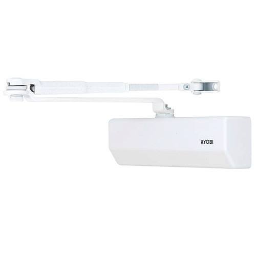 Доводчик RYOBI DS-2550 BC STD с фиксацией до 80кг Белый - Фото №1