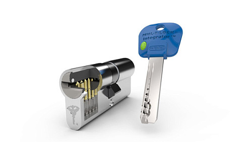 Цилиндр MUL-T-LOCK Integrator 110T (40*70T) никель сатин - Фото №8