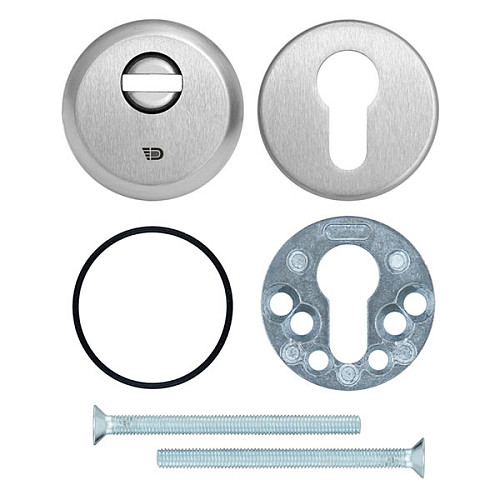 Протектор DISEC BD54 DIN ROUND 13мм нержавіюча сталь матова - Фото №5