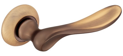 Ручки на розеті MVM Z-1312 (T3-E9) MACC матова бронза - Фото №3