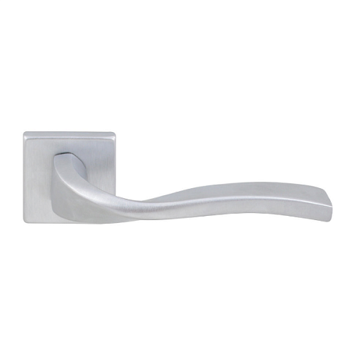 Ручки на розетте FIMET Vaiper 1401 (211B) F05 матовый хром - Фото №2