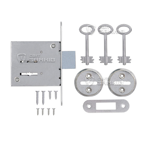 Механізм замка SHERLOCK 05.755-CMR (BS55мм) 3 ключа - Фото №4