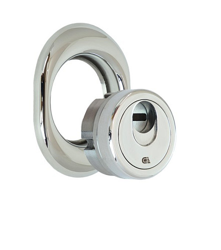 Протектор магнітний DISEC 3G2FM 25мм хром полірований - Фото №2