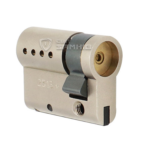 Циліндр половинка MUL-T-LOCK MTL400/ClassicPRO 69,5 (60*9,5) нікель сатин 3 ключа - Фото №3