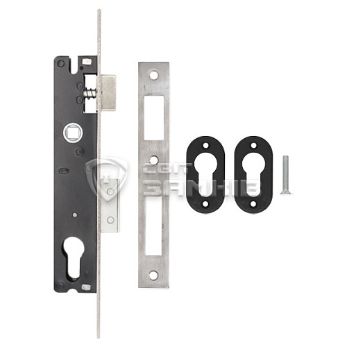 Механізм замка SANTOS 726 (BS20*85мм, 22мм) матовий хром - Фото №4