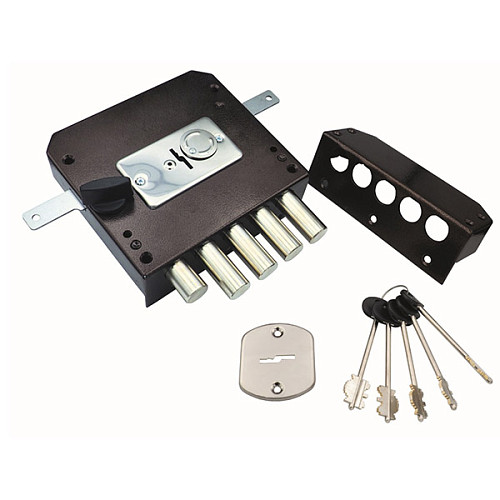 Замок накладний METTEM ЗН4 032.1.1 (BS64мм) (н) - Фото №4