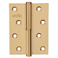 Петля MVM B-100 100*75 мм - L SB левый матовая латунь