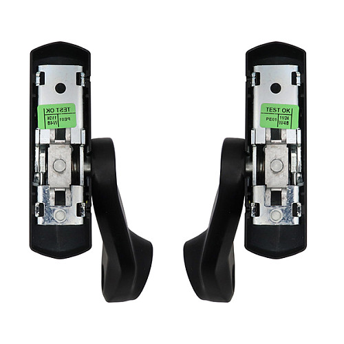 Комплект антипаніки врізний CISA Fast Push 59607.10 для протипожежних дверей червоний-чорний - Фото №7