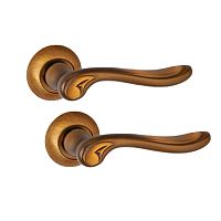 Ручки на розетте FUARO Onda (RM) CF кофе