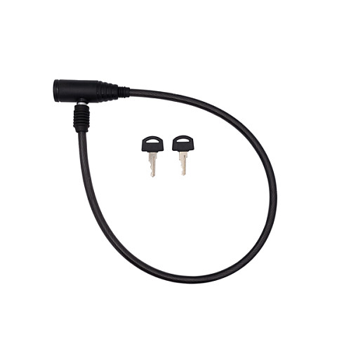 Замок для велосипеда CLASS ВЗ-650 MBP чорний - Фото №3