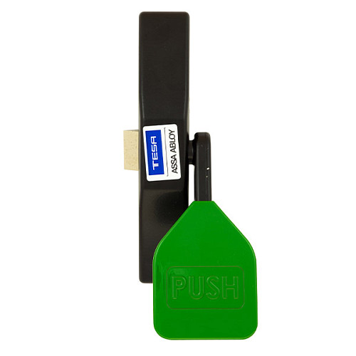 Антипаніка накладна TESA TP91008 для запасного виходу black green чорно-зелений - Фото №6