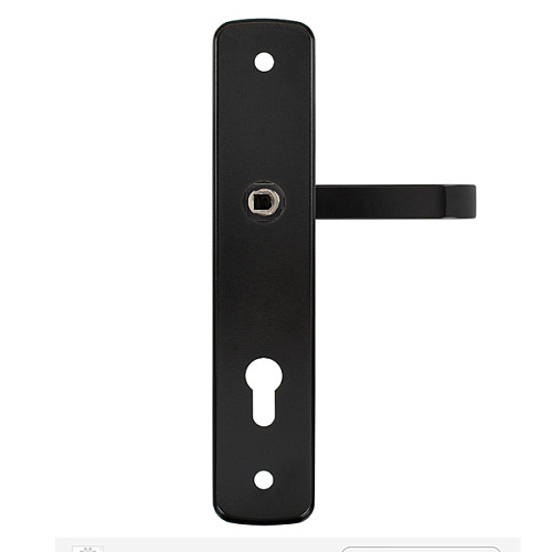 Ручки на планці з протектором ROSTEX Astra R 90мм (38-55мм) чорний - Фото №3