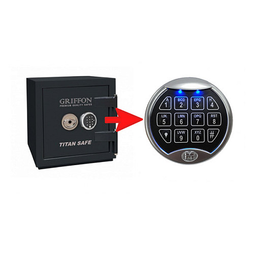 Сейф огневзломостойкий GRIFFON CL III.50.E BROWN - Фото №6