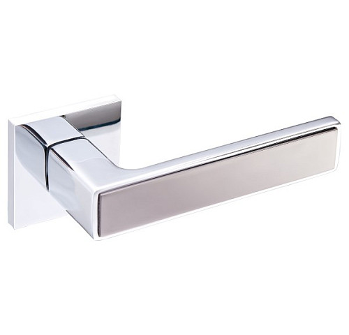 Ручки на розеті GAVROCHE Nikel Ni-Z25 CP/BN хром/чорний нікель - Фото №4