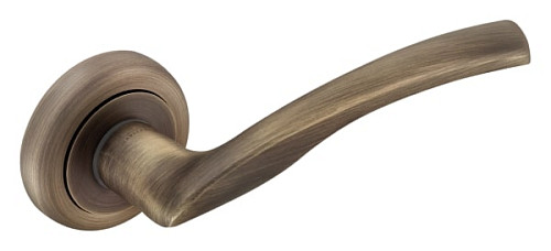 Ручки на розеті MVM/Solo A-2005 (T8a-E5a) MАВ матова антична бронза - Фото №2