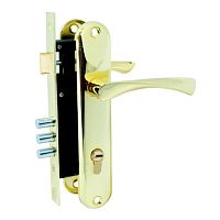 Комплект замка KEDR 2223-M70 (BS45*85мм) G золото
