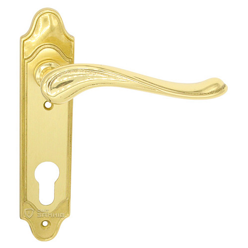 Ручки на планці Рубіно к/п 72 PZ OLV золото - Фото №2