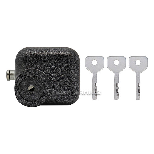 Замок навісний ГОЛЕОЛ ЗВС-17 (3 ключа) - Фото №5