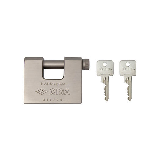 Замок навісний CISA 28550.75 (75 мм, 2 ключа) - Фото №6