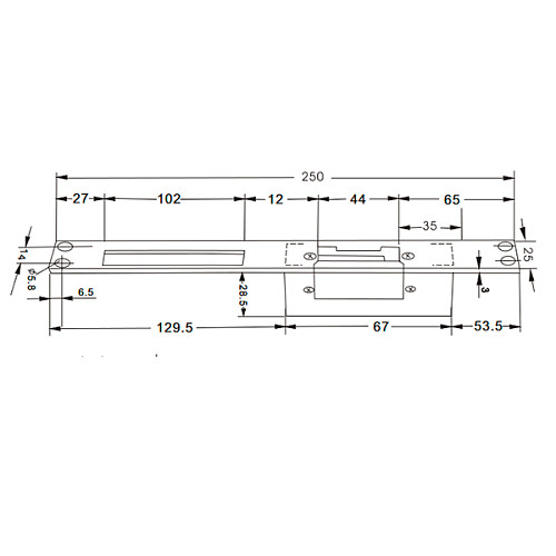 Електрозащіпка YLI YS-134NOL НЗ-АЕ (без живлення замкнена) - Фото №4