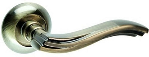 Ручки на розеті KEDR R10.063-AL AB бронза - Фото №2