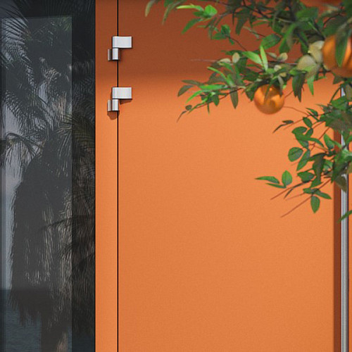 Петля MEDOS Jocker Alu 93 мм до 120 кг серебро - Фото №5