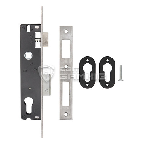 Механізм замка SANTOS 726 (BS25*85мм, 22мм) матовий хром - Фото №4