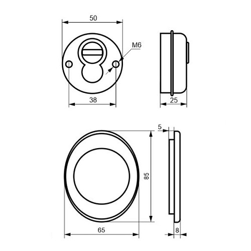 Протектор DISEC SFERIK BD16 25 мм белый - Фото №7