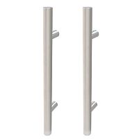 Ручки скобы ABELIX Aspen L: 1000mm X: 800-90° 30mm SS нерж. сталь (комплект)