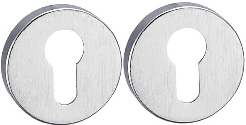 Накладки на серцевину MVM E4 MOC матовий старий хром - Фото №2