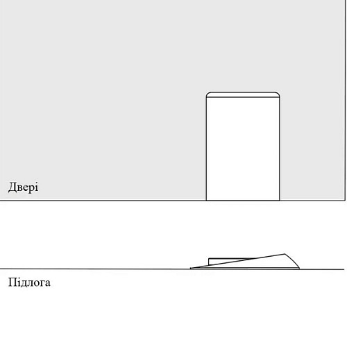  Стопор дверний прихований VERUM Stoppino X магнітний сірий матовий - Фото №5