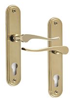 Ручки на планке ROSTEX Elegant mov-mov (72мм 35-50мм) титан PVD матовый