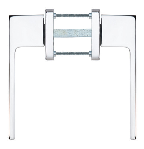 Ручки на розетте ROSTEX Ravena H53 хром полированный - Фото №4