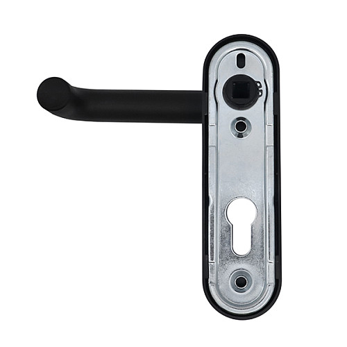 Комплект антипаніки врізний CISA Fast Push 59607.10 для протипожежних дверей червоний-чорний - Фото №15