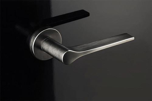 Ручки на розетте OLIVARI Lama L CO хром матовый - Фото №3