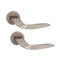 Ручки на розеті SYSTEM Zoe (RO12) NB нікель зістарений