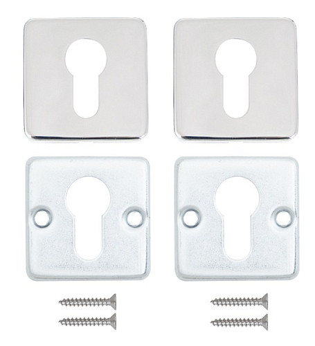 Накладки на сердцевину ROSTEX H53 PZ SQUARE хром полированный - Фото №2