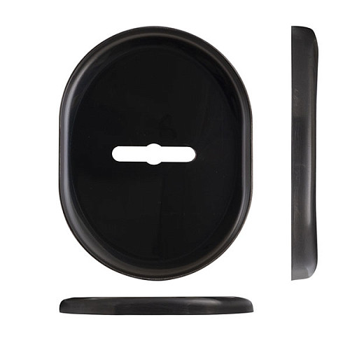 Декоративная накладка DISEC KT3838 Matrix хром черный матовый - Фото №2