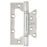 Петля LINDE HB-100S 100*32 мм - SN матовый никель