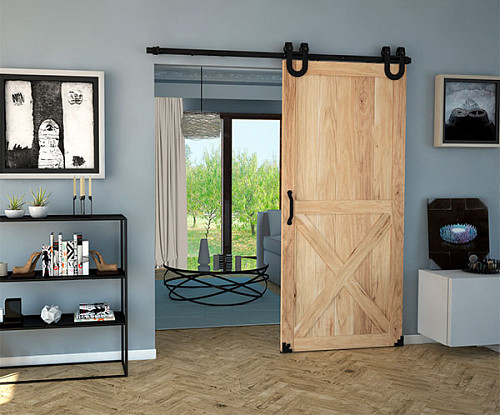 Розсувна система VALCOMP TM20 TEMIDA довжина 2 м на 1 полотно до 100 кг - Фото №11