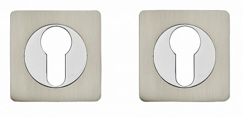 Накладки на серцевину GAVROCHE A1 SN/CP нікель/хром - Фото №2