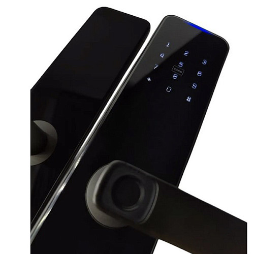 Розумний замок PES Collie накладний чорний - Фото №4