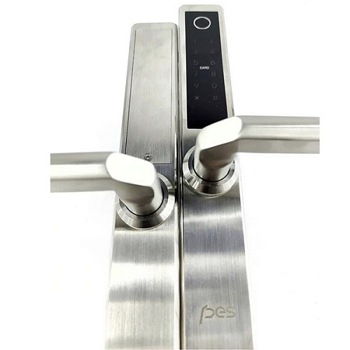 Розумний замок PES Aston накладний нержавіюча сталь - Фото №5