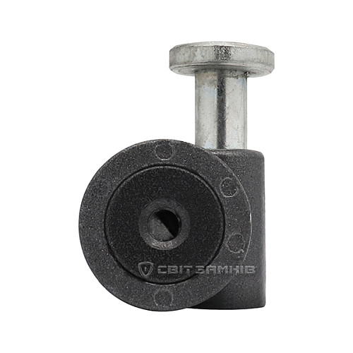 Замок навісний ГОЛЕОЛ ЗВС-16 (3 ключа) - Фото №4