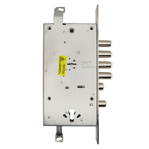 Механізм замка MUL-T-LOCK Matrix DFM30328M Двосистемний (BS65*85мм) хром полірований без зв.планки - Фото №2