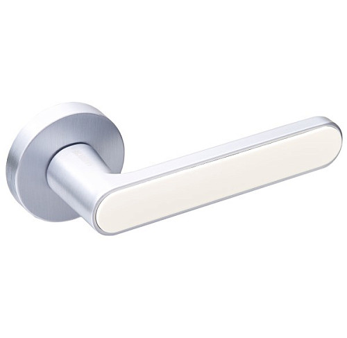 Ручки на розеті GAVROCHE Barium Ba-Z28 MSCB/Beige італійський сатин/бежевий - Фото №4